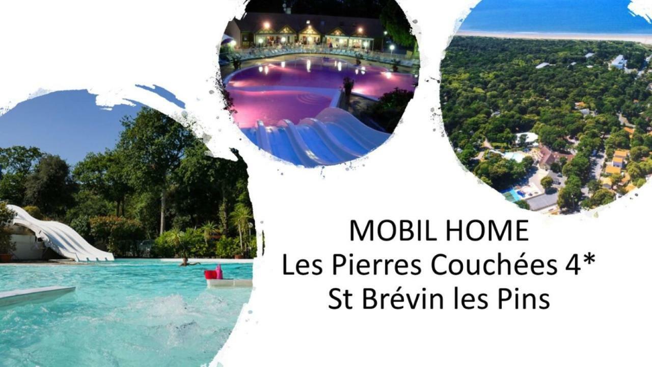 Mobil Home Les Pierres Couchees 4* St Brevin Les Pins Saint-Brevin-les-Pins Exterior photo